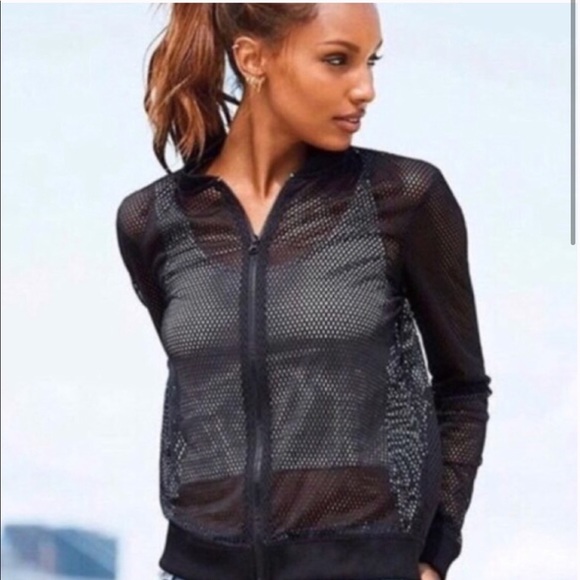 Victoria's Secret Tops - Victoria secret sport mesh sweater!!!